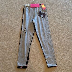 Betsey Johnson Twin Pack Leggings NWT Girls Size 14
